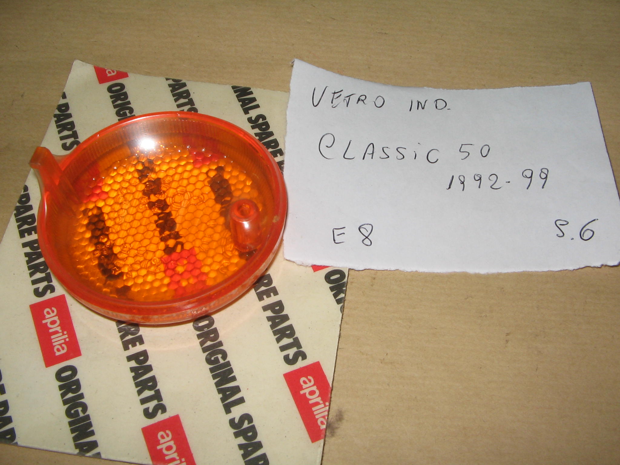 VETRO INDICATORE  N. 22050